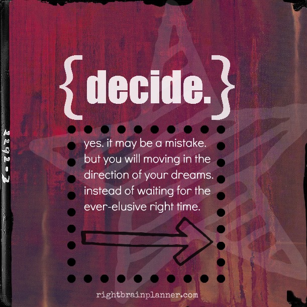 decide