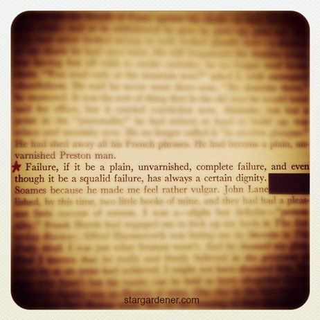 failure {sparkle we tend to ignore}