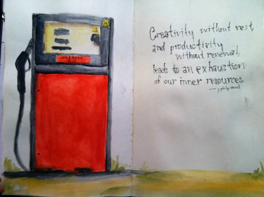 creativity without rest
